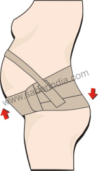 Maternity Support Belt Graphic